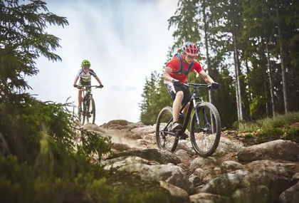 Experience southern Sweden’s largest MTB area, Isaberg 